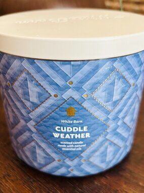 Bath & Body Works Cuddle Weather Three-Wick Candle NEW